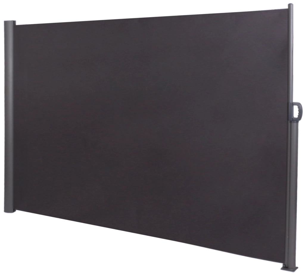 Divisorio paravento da esterno Lovington antracite,180x300 cm