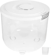 Contenitore a chiusura ermetica per conservazione alimentare 5kg - conservazione ariostatica per cereali, pasta e organizzazione della dispensa (BPA-free)