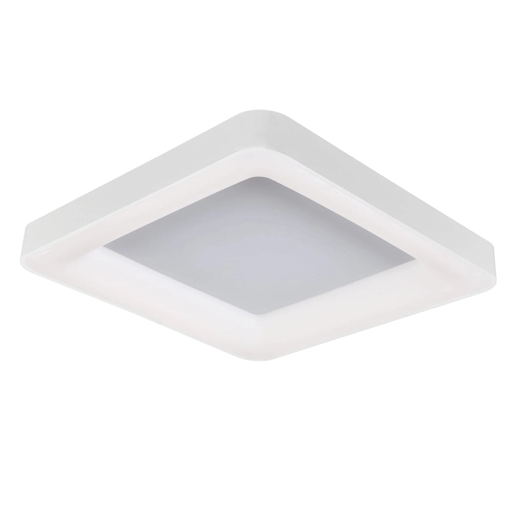 Plafoniera LED Italux Giacinto quadrata 60cm bianca 50W