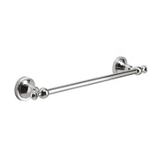 PORTA SALVIETTE DA PARETE IN ACCIAIO INOX CROMATO MODELLO NEVIS - DIM.  CM (LXPXH): 34,8X8,2X6  - CROMATA  - GDY