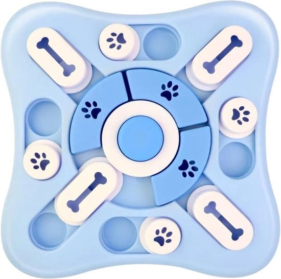 Intelligente giocattoli interattivi per cani, Dispensatore di cibo attivo, Giocattoli interattivi per cani con suono emettitore per cani piccoli, medi, grandi e gatti.