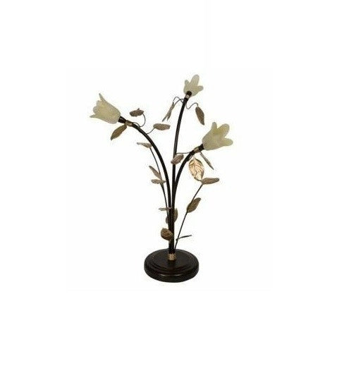Lampada da tavolo arredamento in metallo 3 Lampadine 51 cm