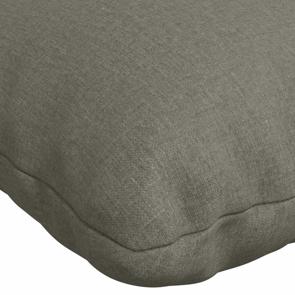Cuscini per Panchina a 2 Pezzi VIANEN 100% Poliestere Grigio 953251