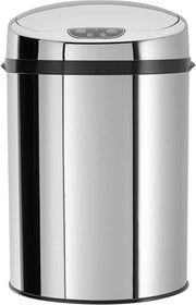 Afvalemmer con sensore touchless - cestino elettrico - acciaio inossidabile - ufficio - bagno - cosmetici - sensore di movimento a infrarosso
