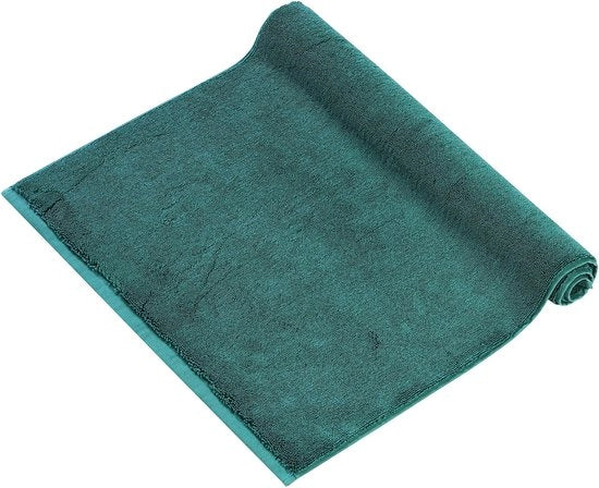 Badmat Premium a 100% Coton | 50 x 70 cm | Materiale 100% Coton | Extra Leggero | Badmat | Colore: Blu Oceano