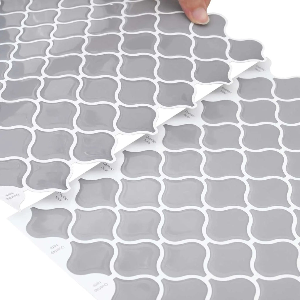 Piastrella Lanturn 50 pcs Grigio 27 x 27 cm Poliuretano e PET