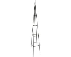 Quadro in alluminio verniciato a specchio 40 x 40 x 250 cm rete per piante sostegno per piante aiuto per piante scala per piante rete per rampicanti resistente all'usura