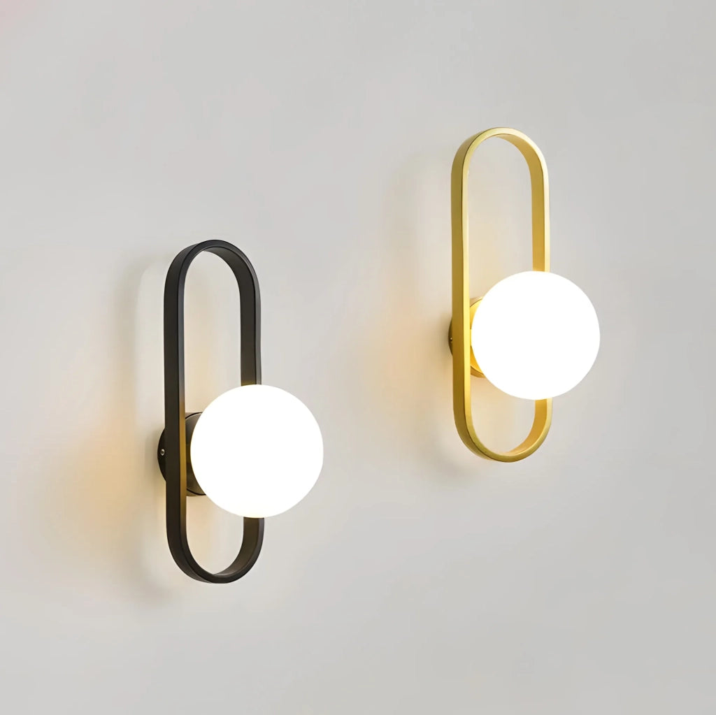 Lampada Da Parete APP1756-1W Brush Gold White