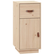 Credenza | Madia | Buffet da pranzo | Armadio da pranzo 34x40x75 cm in Legno Massello di Pino
