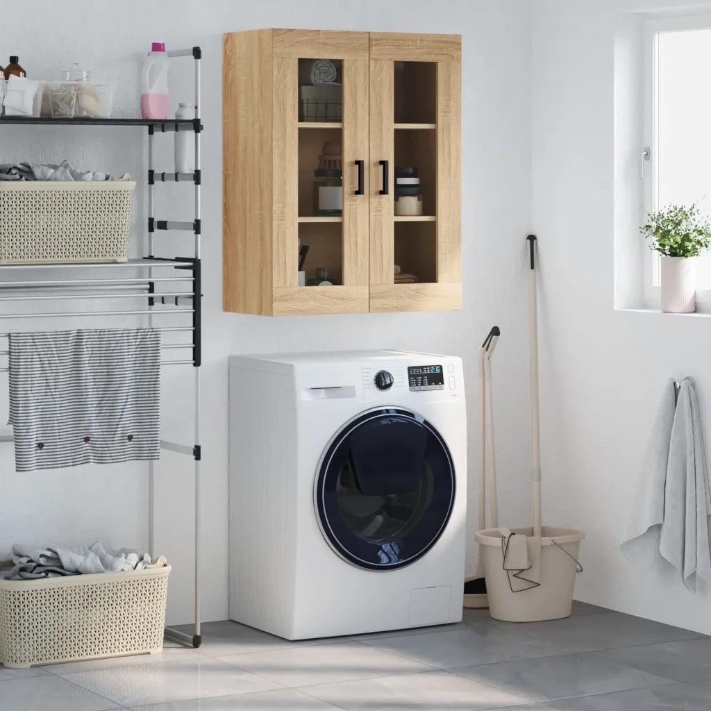 Mobile a Parete Rovere Sonoma 69,5x34x90 cm 828479