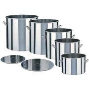 BOLLITORE CON COPERCHIO Ø 450x345h mm - cap.lt 55 - MINOX