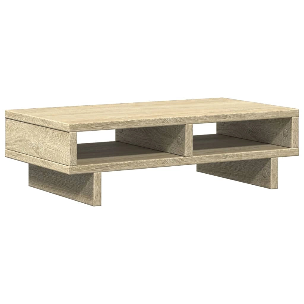Supporto per monitor da scrivania Sonoma 50 x 27 x 15 cm legno ingegnerizzato marrone 02_0044992