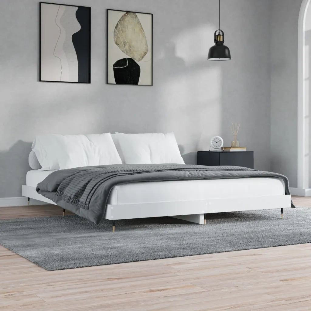 Giroletto Bianco 200x200 cm in Legno Multistrato 832109