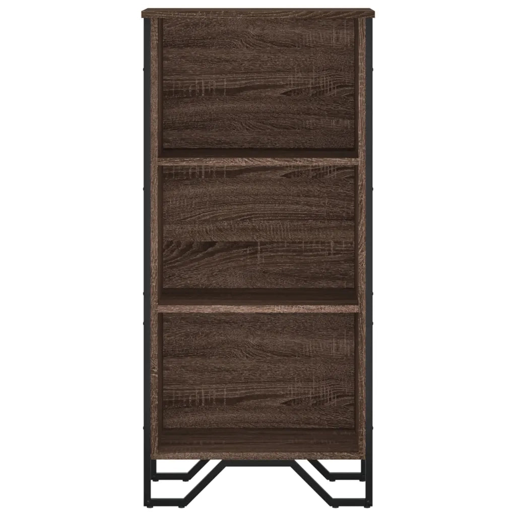 Libreria Rovere Marrone 50x31x106 cm in Legno Multistrato