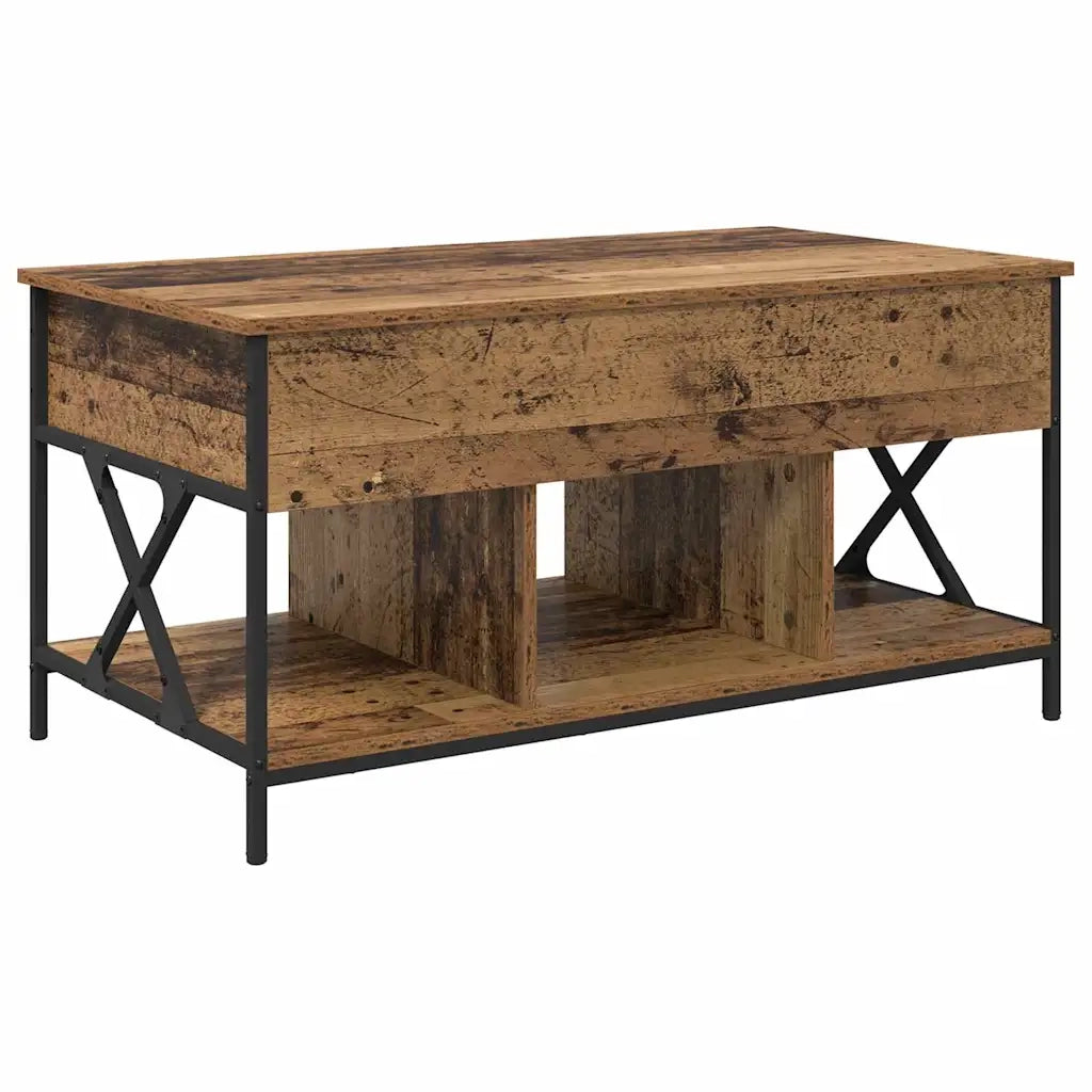Tavolino da salotto Legno vecchio 100 x 55 x 48.5 cm 883035