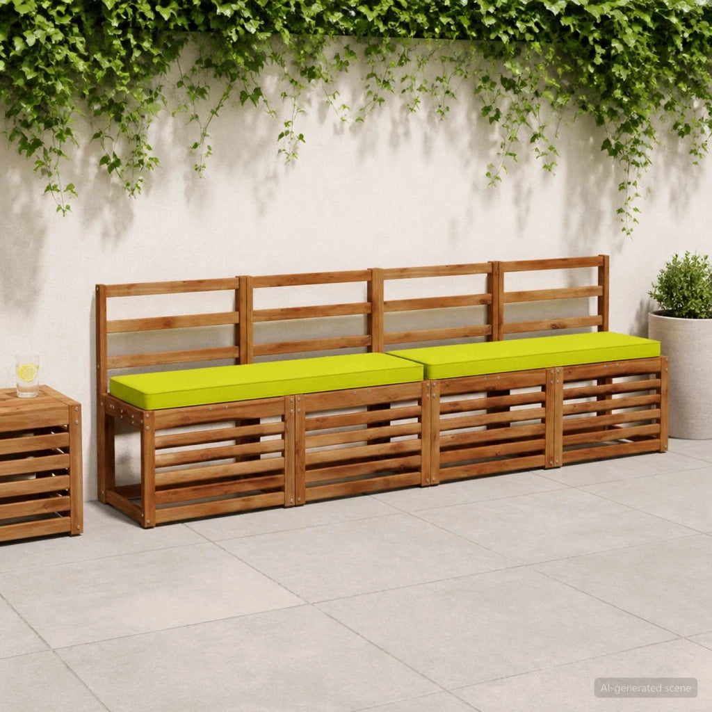 Cuscini per Panchina a 2 Pezzi VUGHT 2 pcs 100% Poliestere 950501