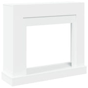 Cornice per Camino Bianca 100x30x87,5 cm in Truciolato CFW6361976