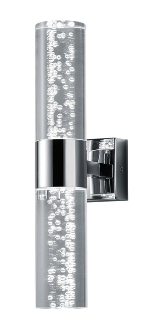 Applique da Interno a LED in Metallo Cromo