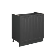 Vicco Mobile lavello cucina Grigio scuro 80 cm , PL Antracite