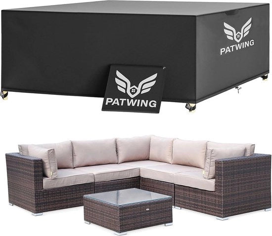 Copertura impermeabile per arredamento esterno - Protezione contro condizioni atmosferiche, resistente ai raggi UV, resistente all'inverno, 170x94x70 cm
