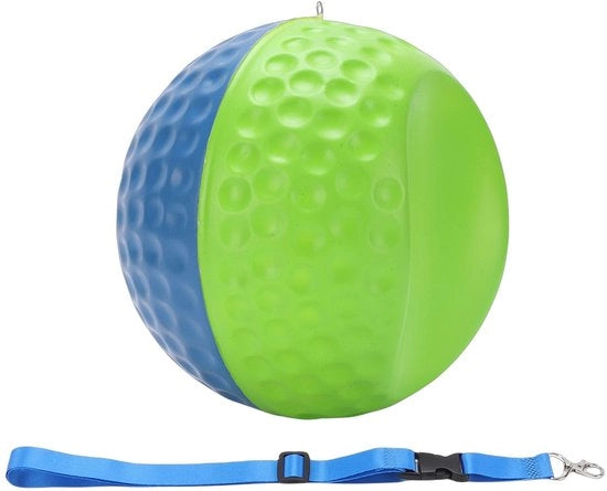 Aiuto di allenamento al golf con corda - Pallone di allenamento al swing del golf - Assistente per la connessione del braccio - Feedback visivo - Design elegante - Miglioramento delle competenze - Allenatore del swing