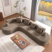 Divano a nuvola senza struttura - Xylo - 327 cm - Modello L, comodo, non assemblato