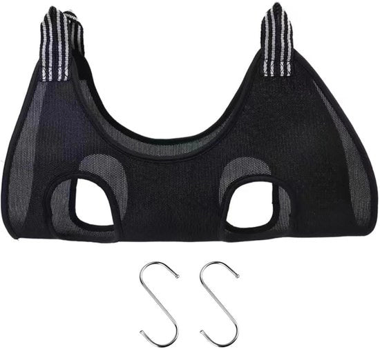 Custodia per Animali di Compagnia con Sostegno - Ademend per Cani - Kit per la Pulizia e il Trattamento degli Animali di Compagnia - Accessori per la Doccia - Materiale Nylon Leggero - Fori di Ventilazione - Cintura per Cani