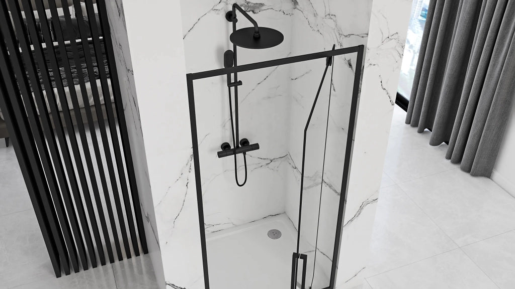 Porta Doccia Battente Rapid Swing 80