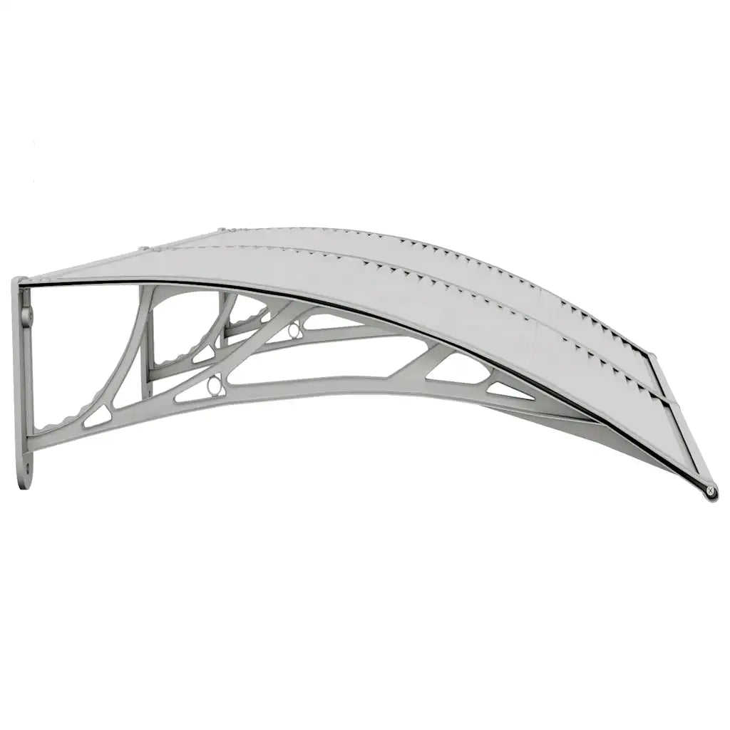 Tettoia per Porta Grigia 150x75 cm in Policarbonato 153579