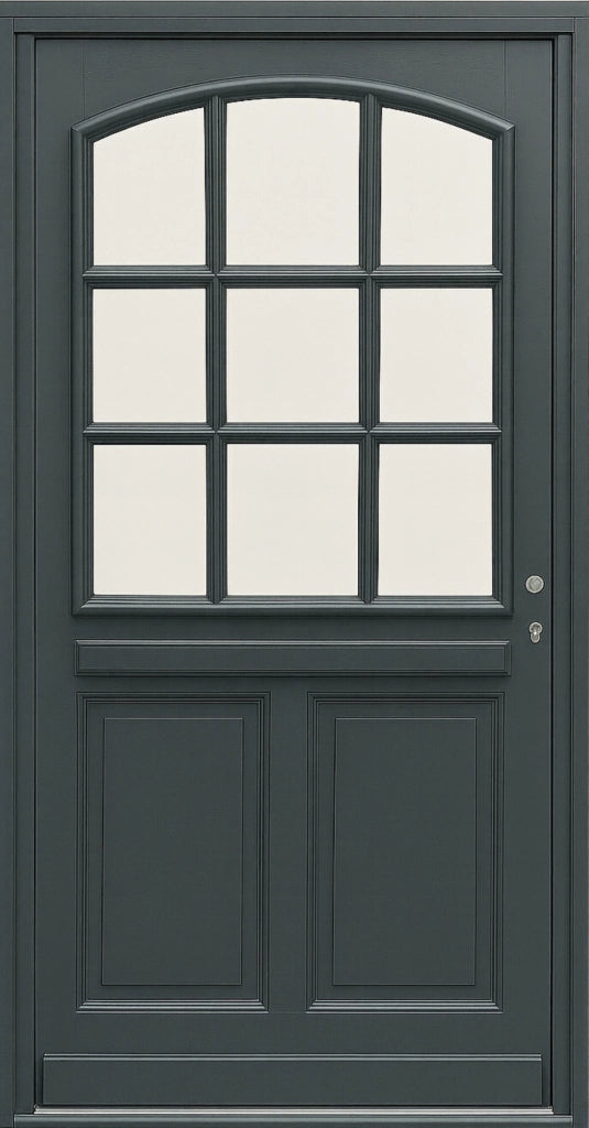 Porta d'ingresso in legno Exo modello 'alexa' 215X90 a sinistra senza maniglia