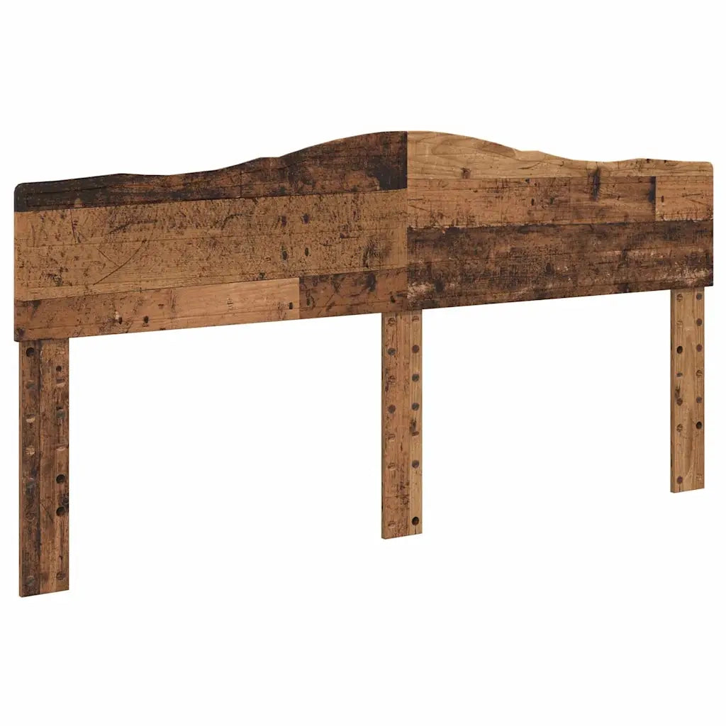 Testiera-Testata-Testiera Decorativa Legno vecchio 200 cm Legno multistrato 340582