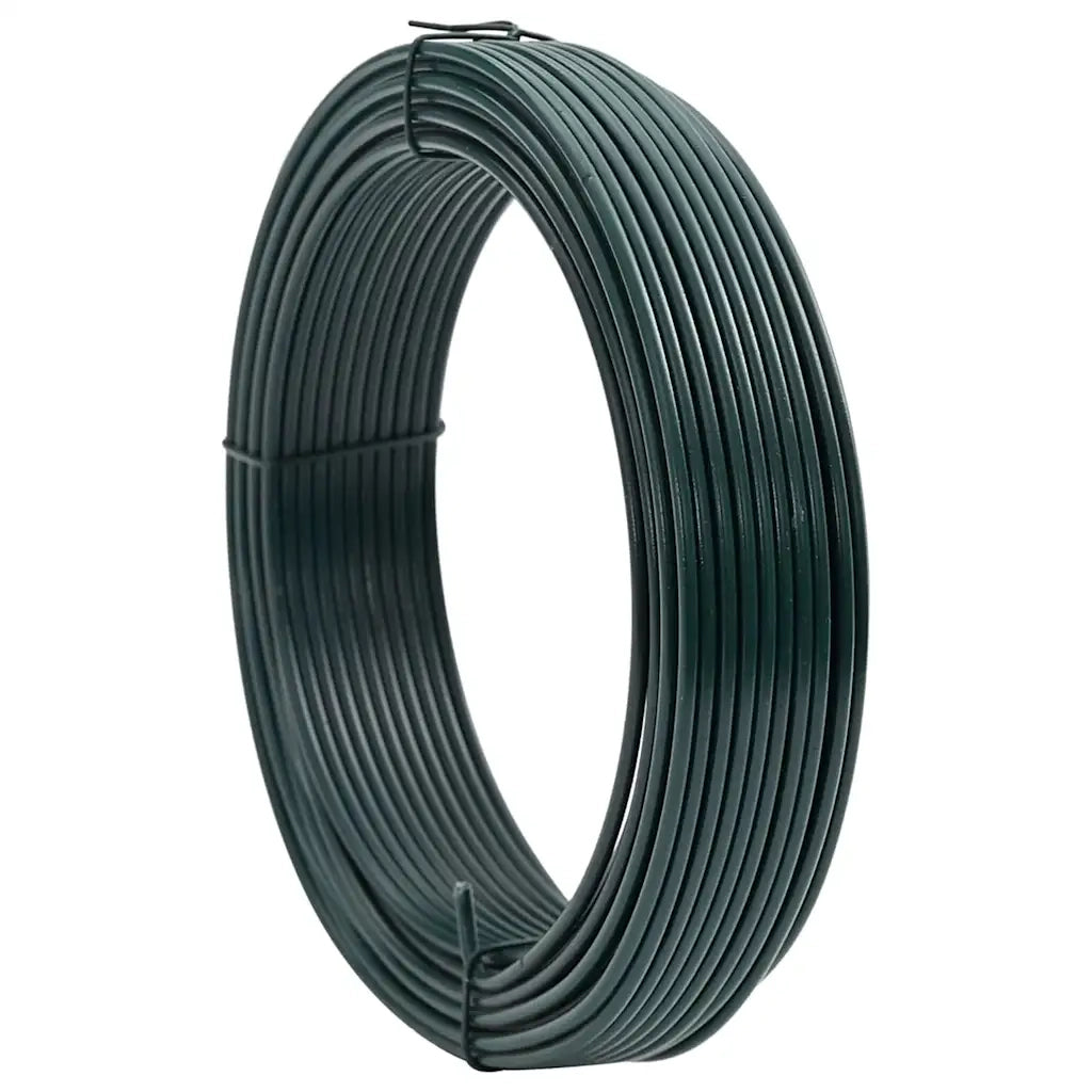 Filo di recinzione Verde 25 m PVC CFW2563848