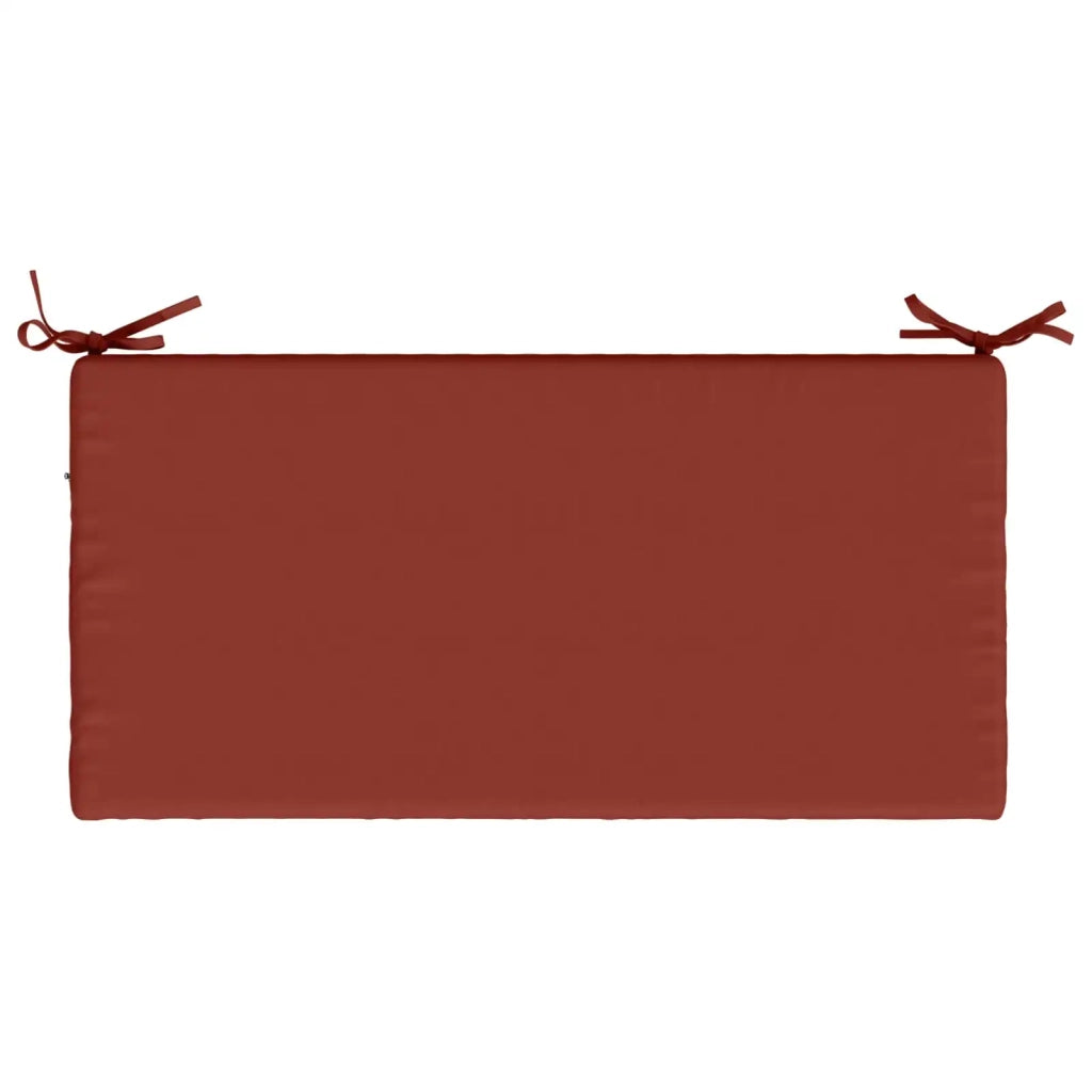 Cuscini per Panchina a 2 Pezzi SOEST 2 pz 100% Poliestere Rosso 948691
