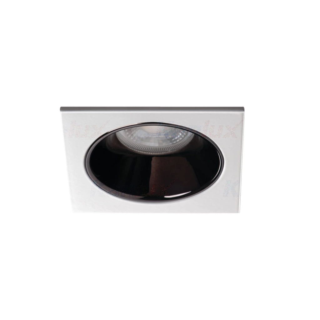 Faretto da incasso quadrato Kanlux GLOZO 10W GU10 alluminio