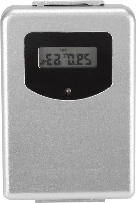 Sensore di temperatura e umidità wireless - Sensore di temperatura e umidità digitale con comando a distanza - Stazione meteorologica - Sensore esterno - Indoor/outdoor - Sensore wireless con display.