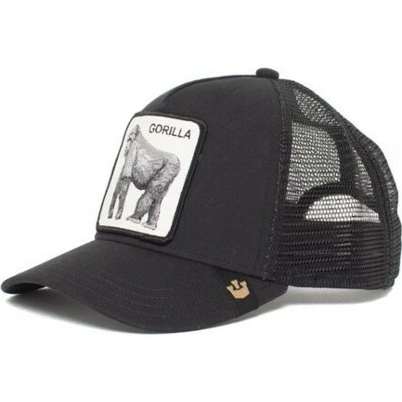 Cappellino da baseball Gorilla nero