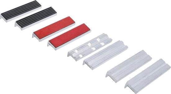 Set di protezione per chiave a taso - 125 mm - 8-dlg. con viti a morsa