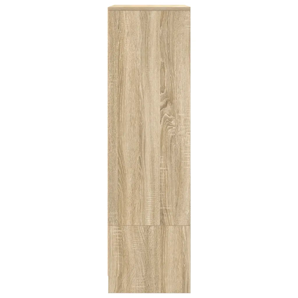 vidaXL Armadio con Cassetto Rovere Sonoma 55,5x34x119,5 cm Truciolato