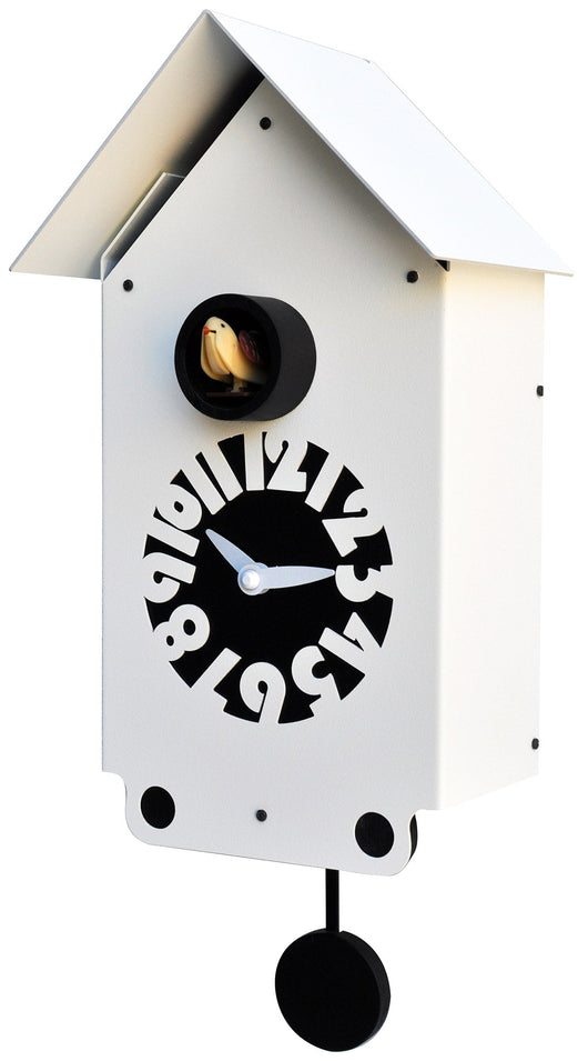 Orologio a Cucù da Parete 17x30x12cm Pirondini Italia Casetta