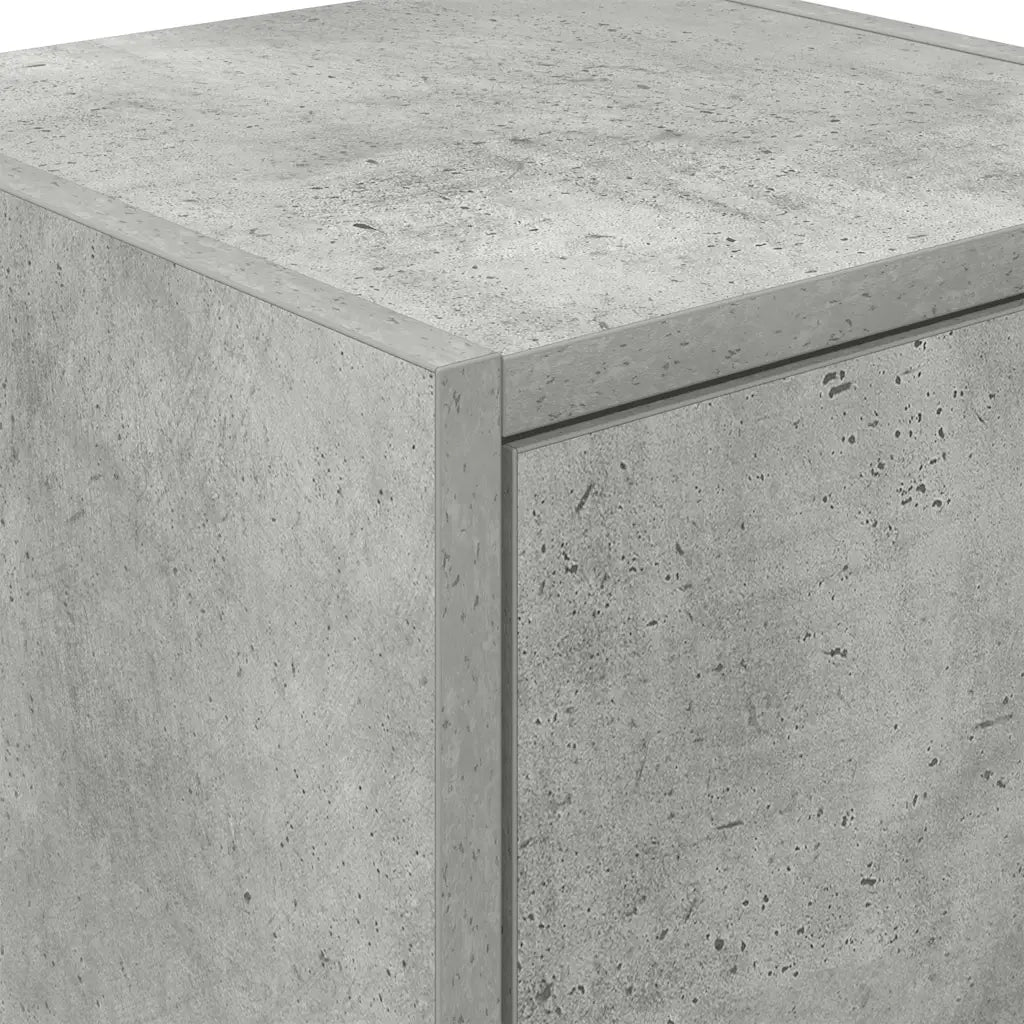 Pensile per Garage Grigio Cemento in Legno Multistrato 860613