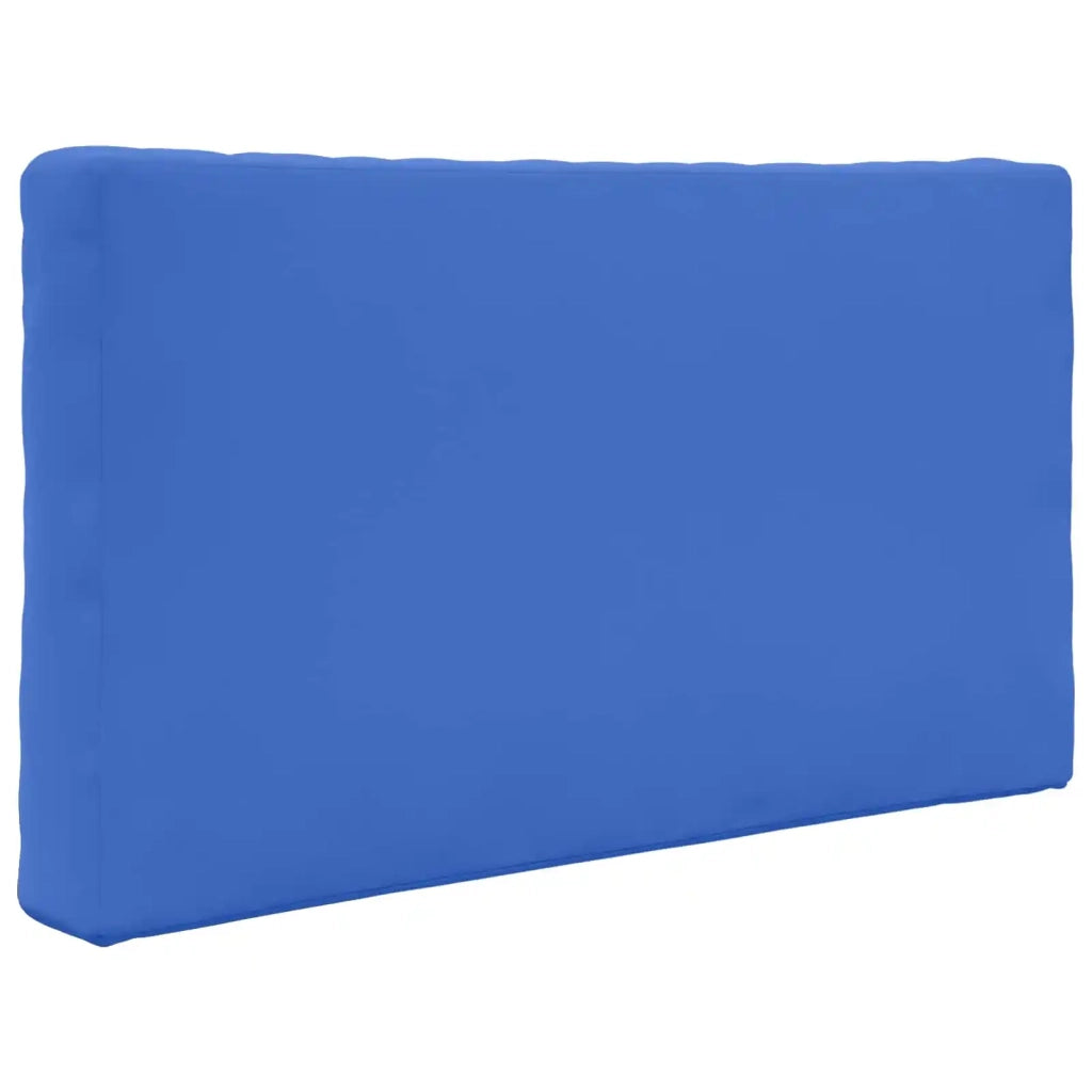 Cuscino per divano da esterno 3 pcs Blu Reale Poliestere