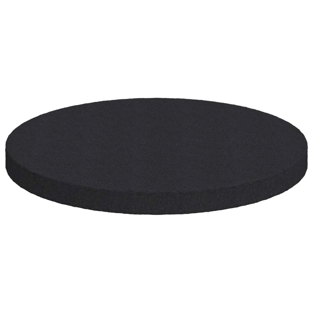 Pannelli per Piedi di Mobili 2 pz Nero ? 30 x 2 mm EVA CFW1346065