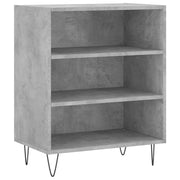 Buffet credenza cassettiera armadio mobile contenitore organizer per cucina soggiorno salotto 57 x 35 x 70 cm legno ingegnerizzato grigio 02_0031948