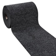 Passatoia Ingresso Moquette Asciugapassi Tinta Unita Corridoio Marciapiede 50x450 Cm Antracite