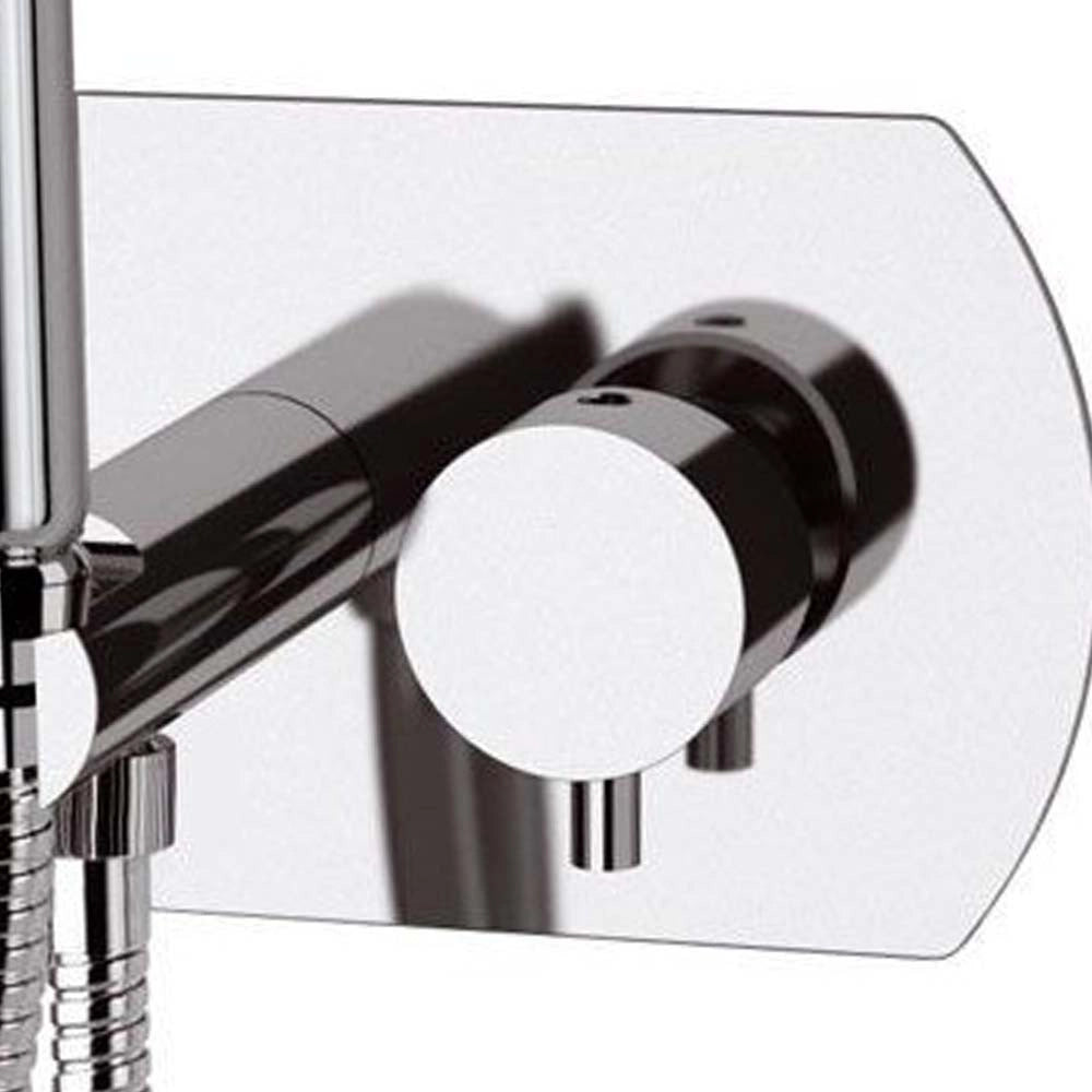 Miscelatore incasso per shut-off comprensivo di doccetta , supporto doccia, presa acqua, serie suvi