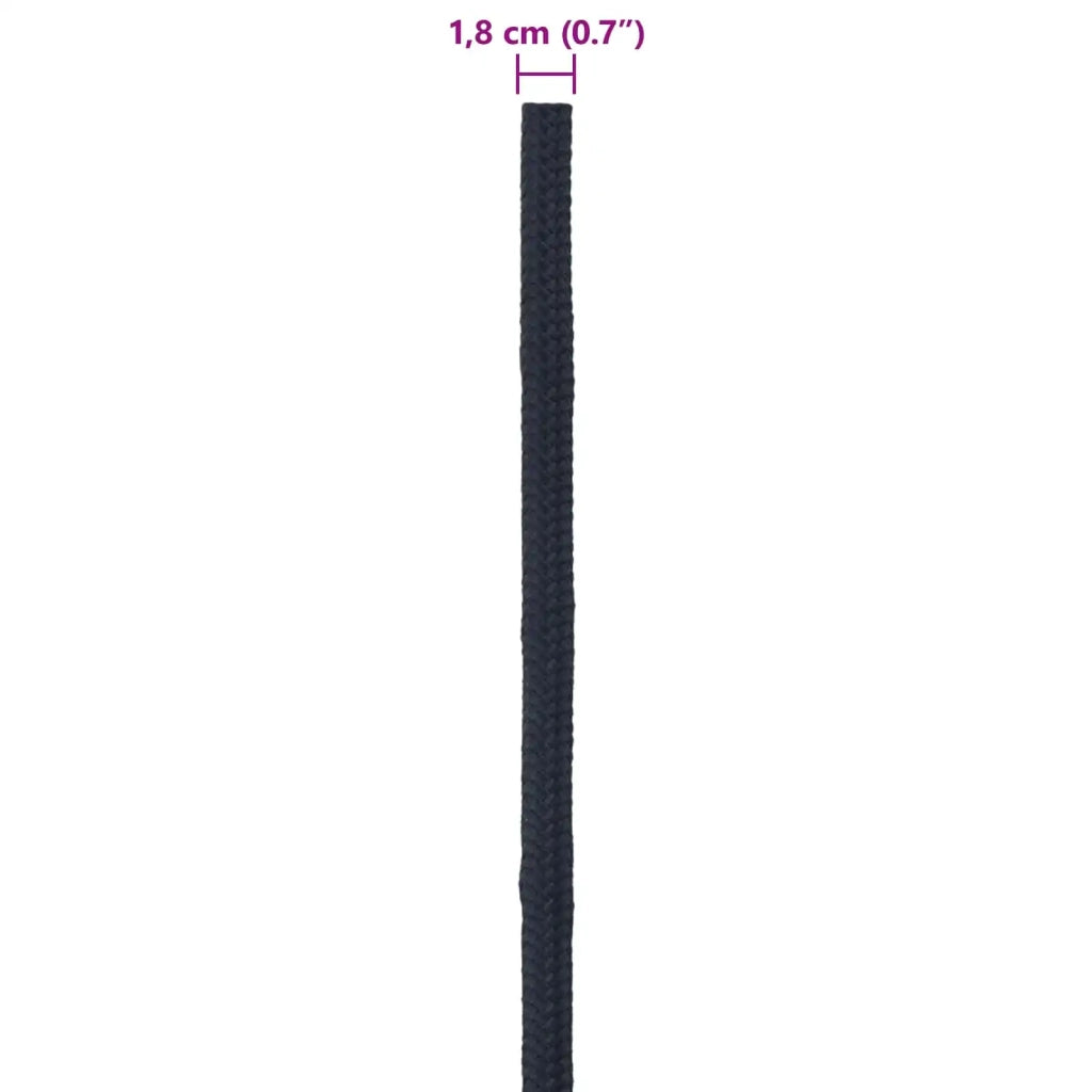 Corda da Barca Blu Reale 50 m Poliestere 42029744