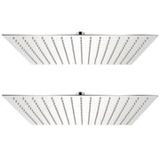 Set 2 soffioni doccia a immersione quadrati 40x40 cm in acciaio inox 02_0002107