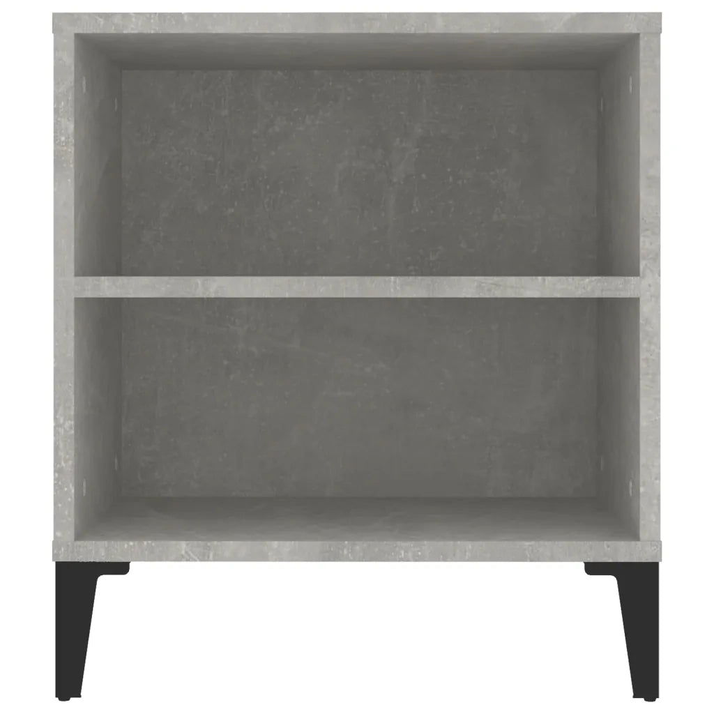 Mobile per TV Grigio Cemento 102x44,5x50 cm Legno Multistrato 819608
