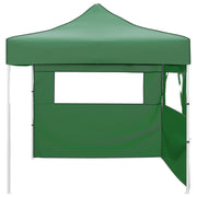 Tenda Pieghevole con 2 Pareti 3x3 m Verde 44962