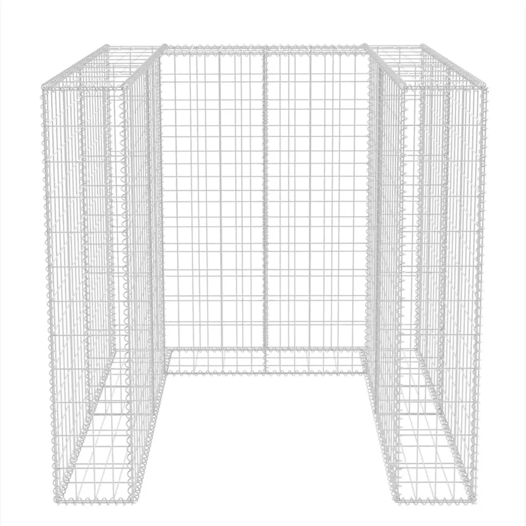 Gabbione in Rete in Acciaio per 1 Cassonetto 110x100x120 cm